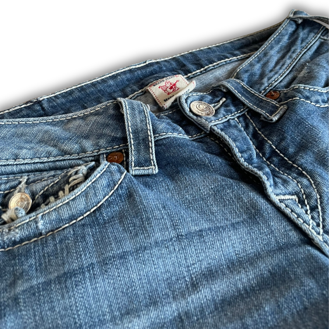 True Religion World Tour Skinny Jeans Blue W27